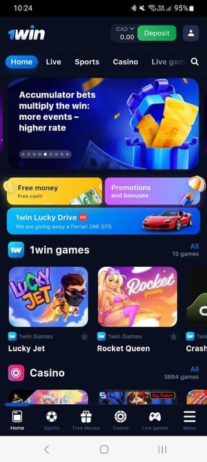 Michezo ya Kubashiri kwenye 1Win